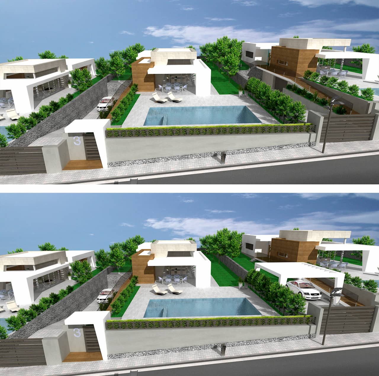 The Norte42 projects are exclusive